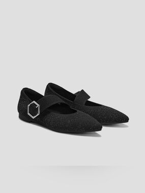 Vivaia Pointed-toe Mary-Jane Flats (Maria)